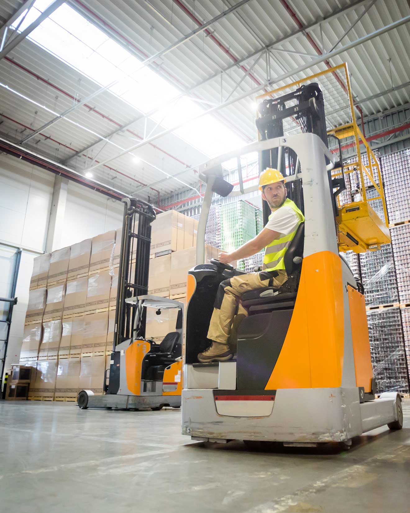 Crown Reach truck - Amaze Forklift Training